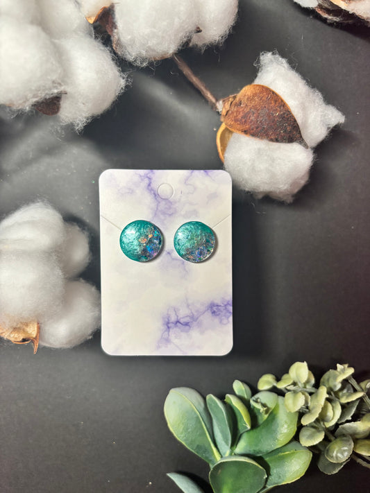 Stud Earrings - Turquoise